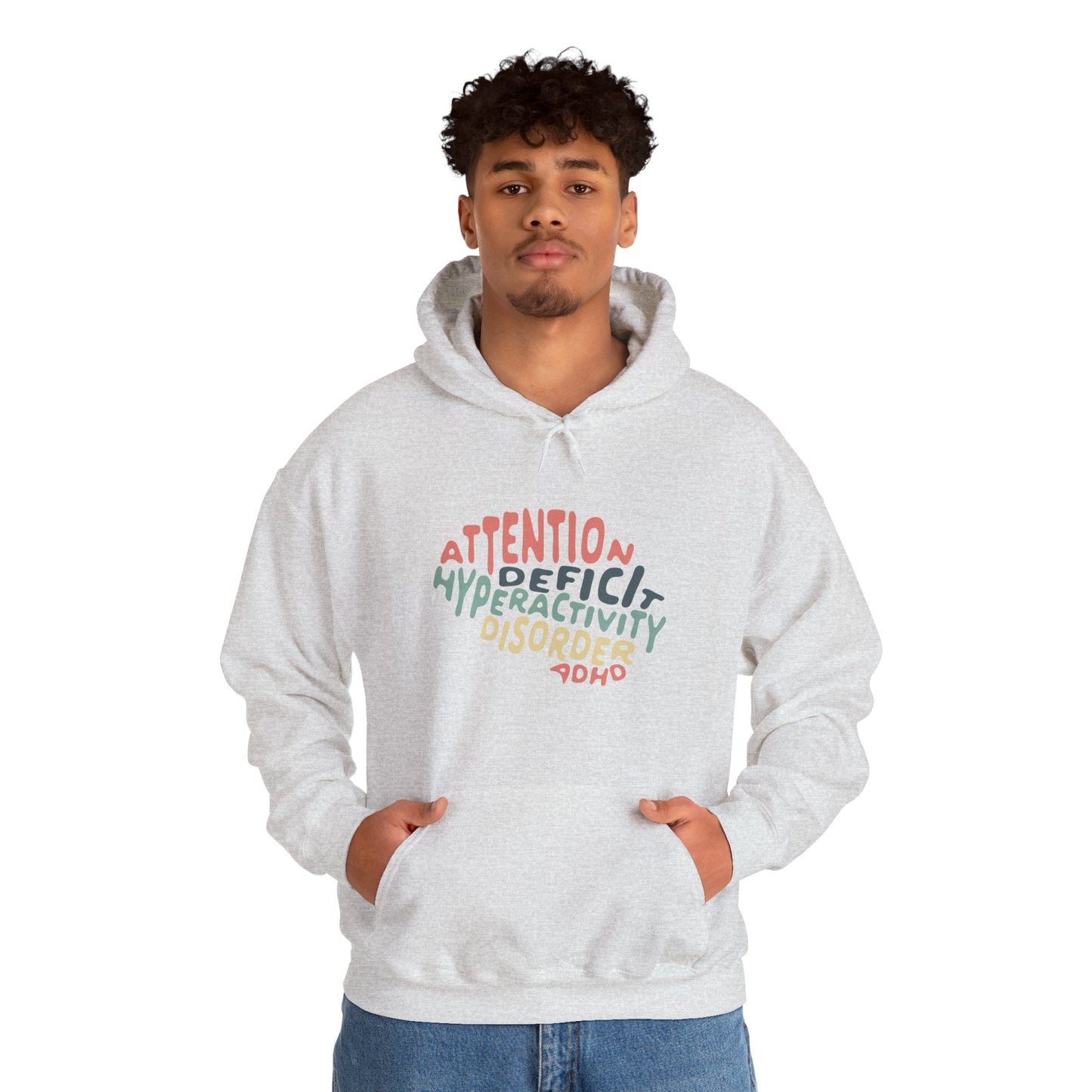 Hoodie Attention Hyperactivity Deficit Disorder Hoodie – ADHD Awareness Hoodie