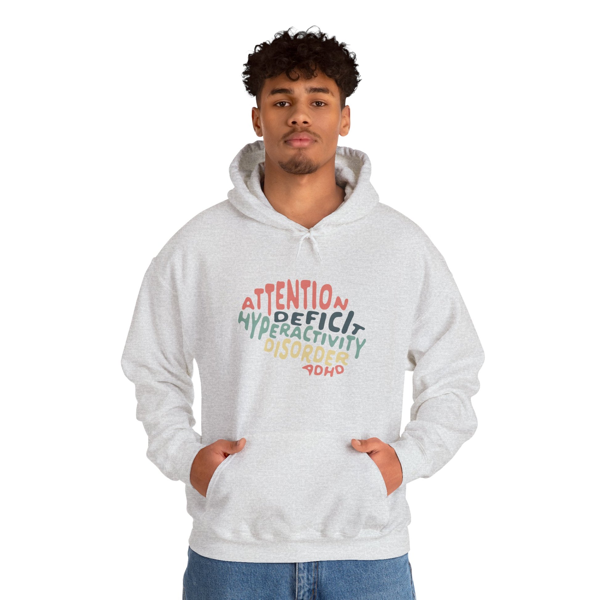 Hoodie Attention Hyperactivity Deficit Disorder Hoodie – ADHD Awareness Hoodie