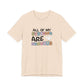 T-Shirt All of My Systems Are Nervous T-Shirt – Pastel Goose Humor Tee