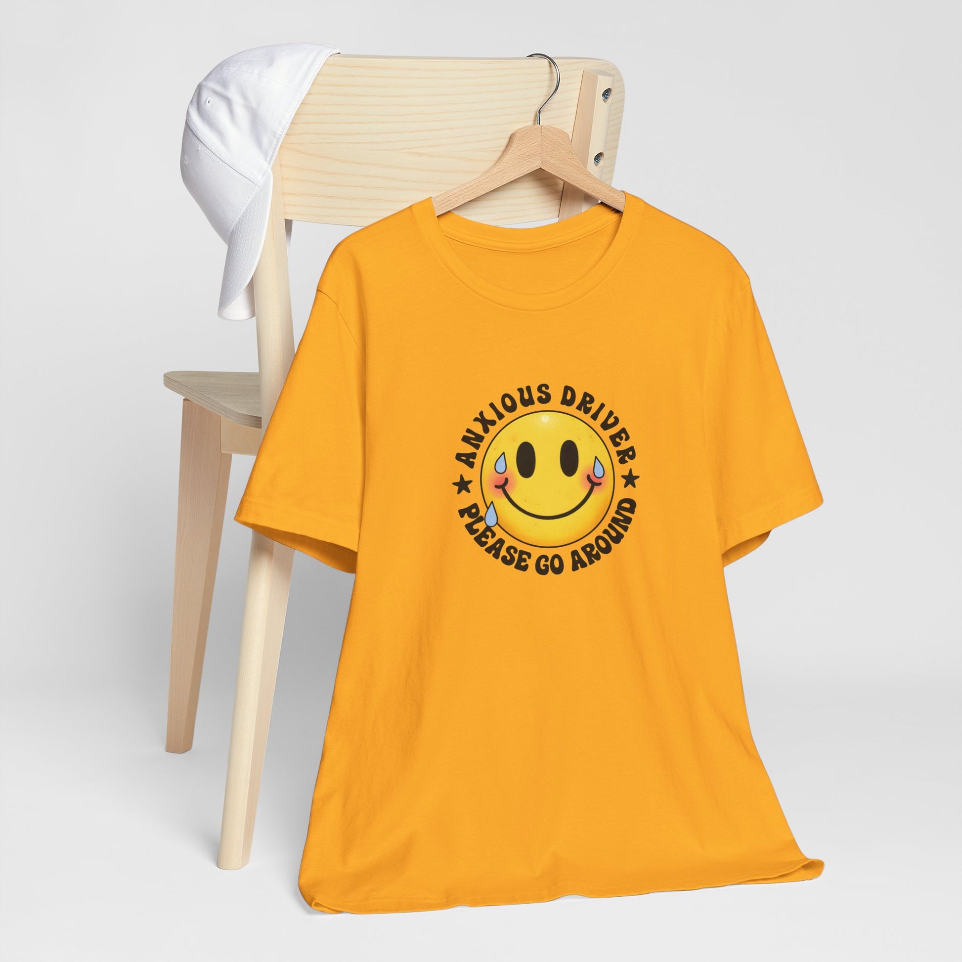 T-Shirt Anxious Driver Please Go Around – Social Anxiety Driving Shirt