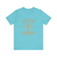 Turquoise Empowering Message Tee – Faith Over Fear Shirt for Men & Women