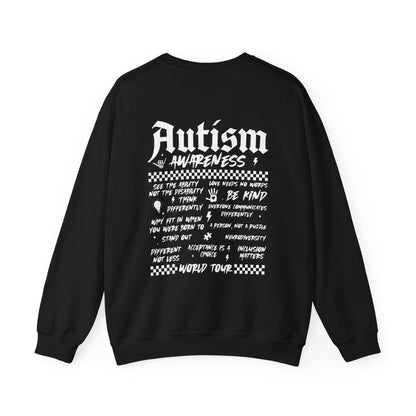 Sweatshirt Autism Awareness World Tour Statement Autism Sweatshirt