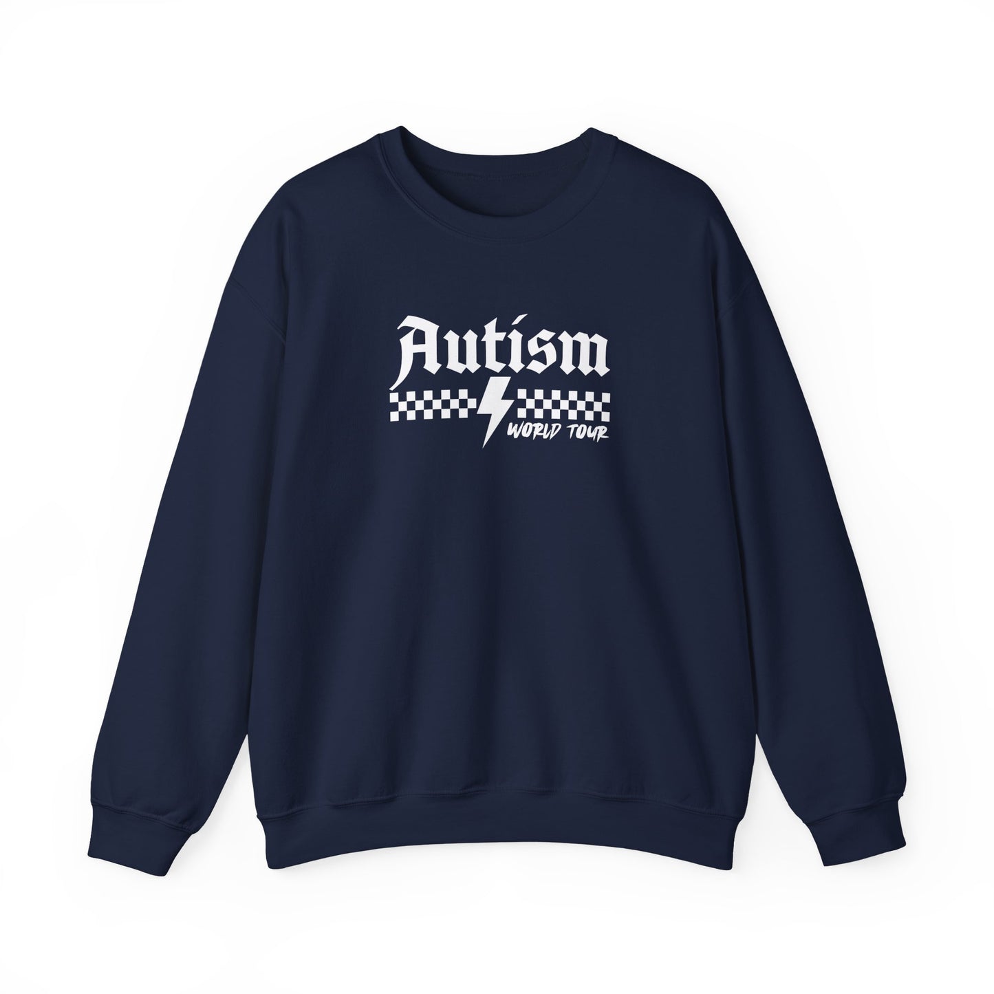 Sweatshirt Autism Awareness World Tour Statement Autism Sweatshirt