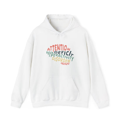 Hoodie Attention Hyperactivity Deficit Disorder Hoodie – ADHD Awareness Hoodie