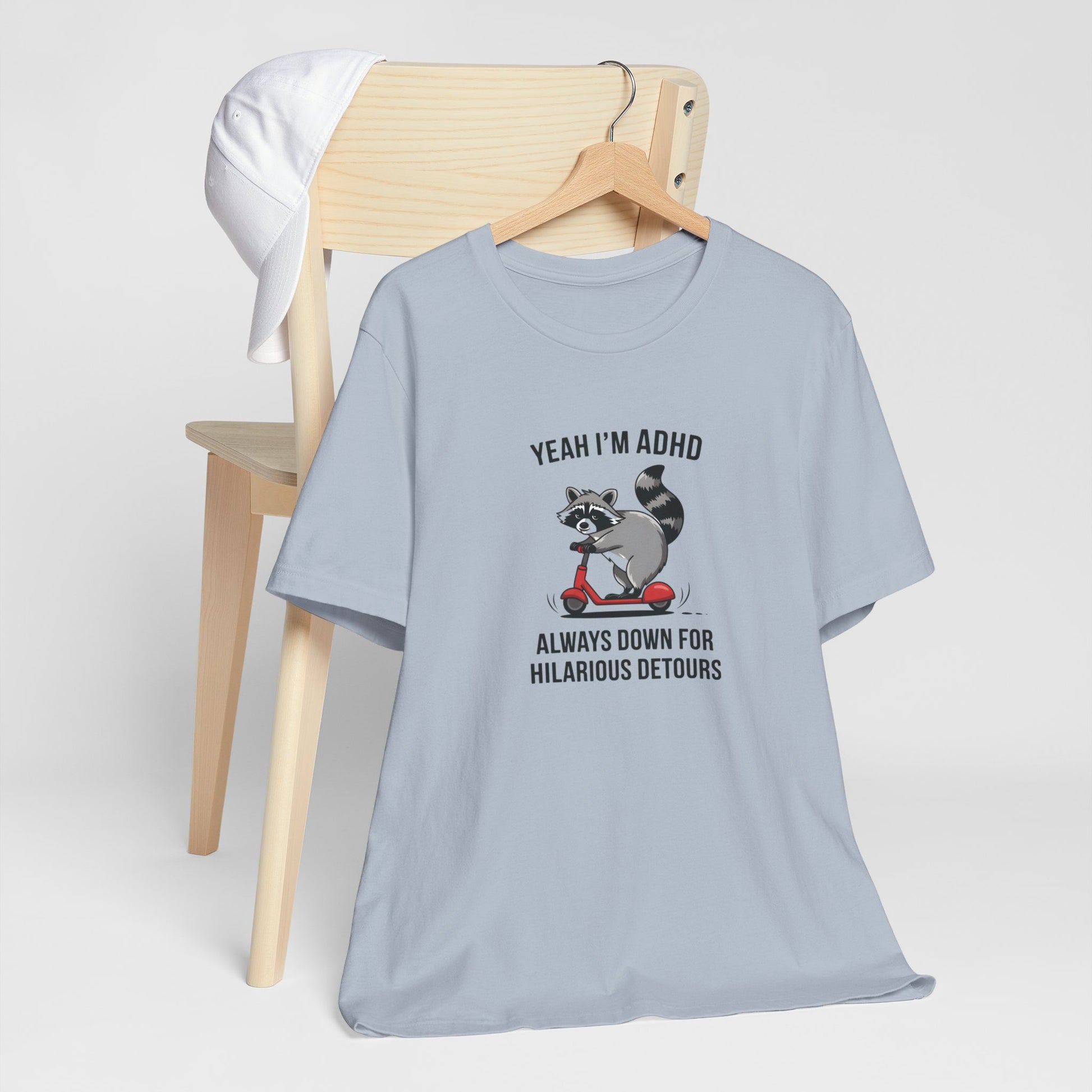 T-Shirt YEAH I’M ADHD T-Shirt – Funny ADHD Detour Cartoon Shirt