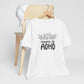 T-Shirt POWERED BY ADHD – Floral ADHD T Shirt for Teens & Adults