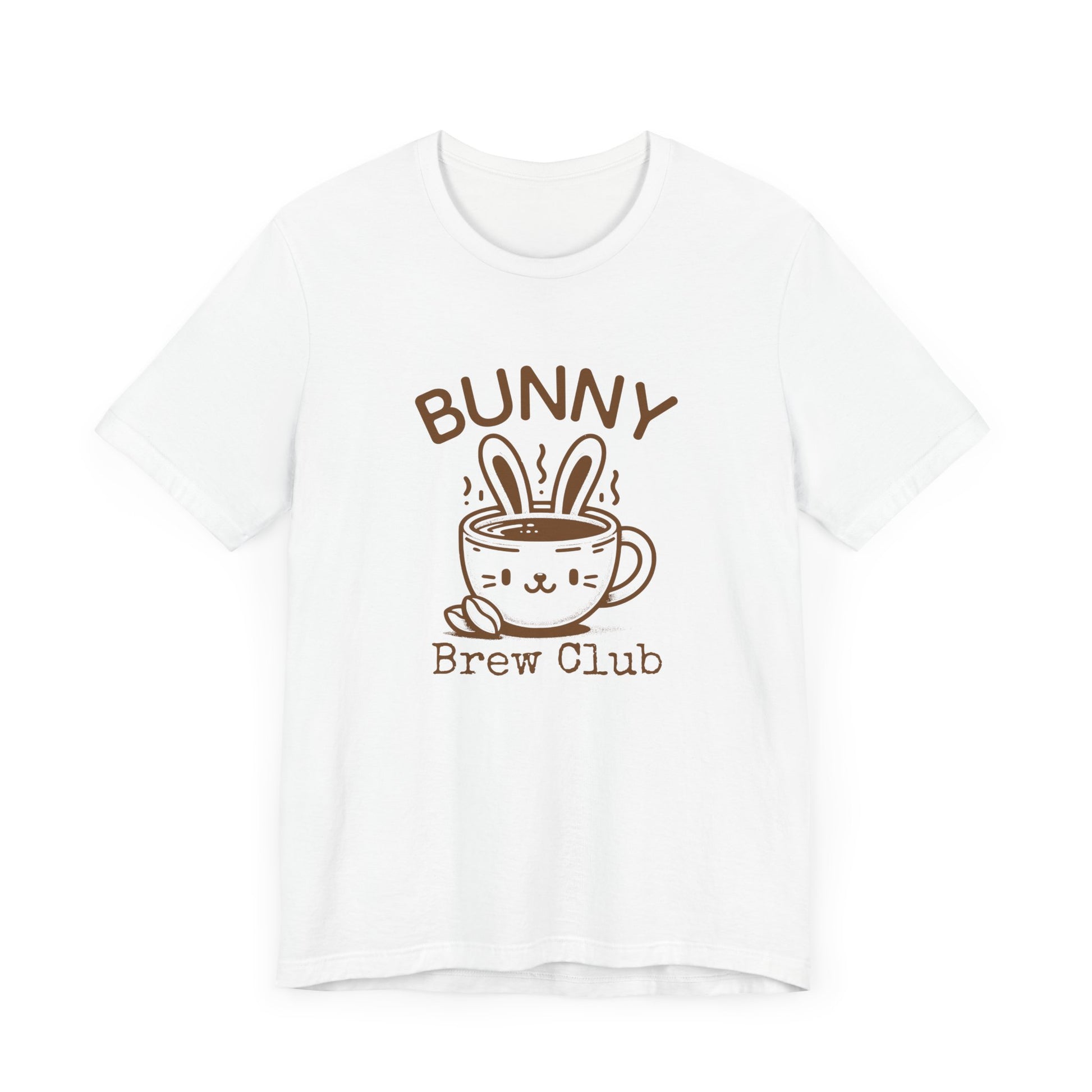 Coffee Easter Shirt – Bunny Brew Club Funny Easter Tee for Women