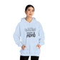 POWERED BY ADHD – Floral Minimalist ADHD Hoodie for Awareness