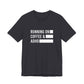 T-Shirt RUNNING ON COFFEE & ADHD – Funny ADHD T-Shirt for Adults