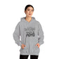 POWERED BY ADHD – Floral Minimalist ADHD Hoodie for Awareness