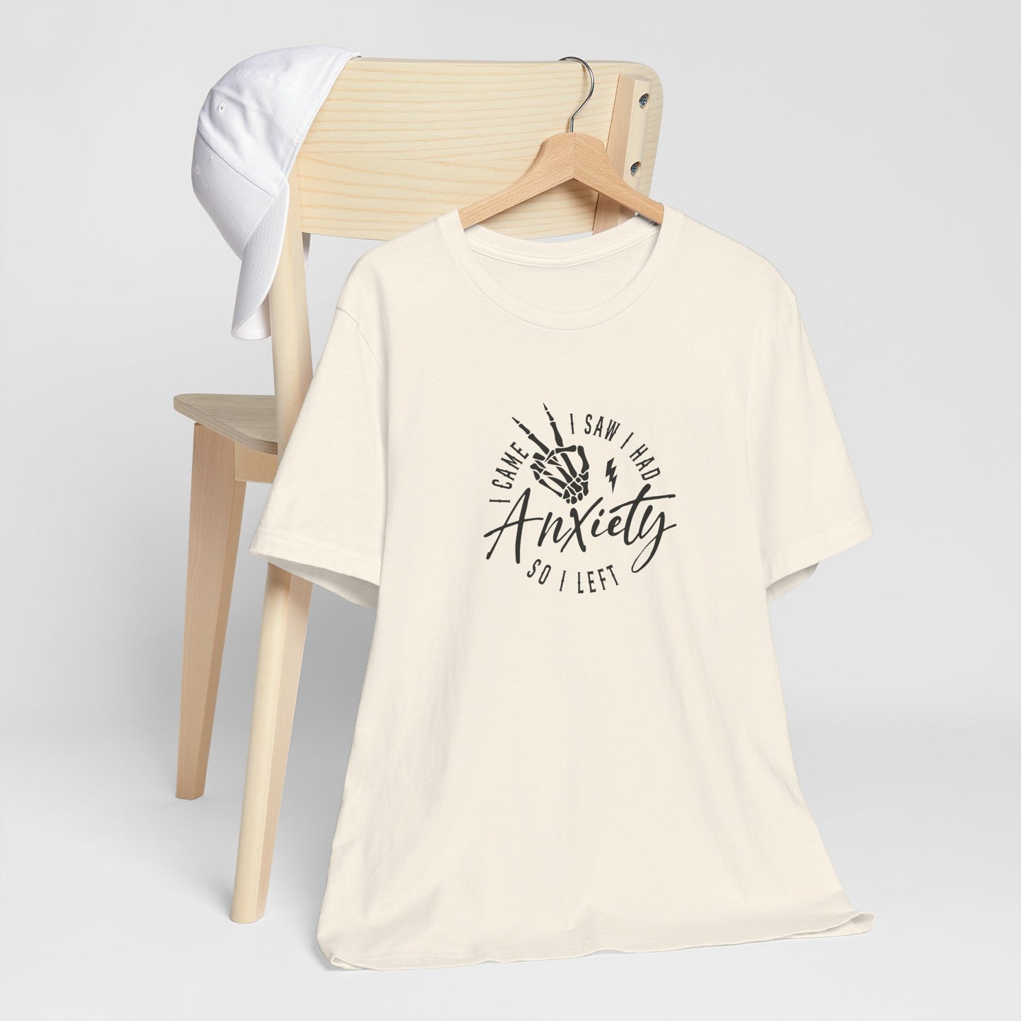 T-Shirt I CAME I SAW I HAD Anxiety Shirt – Funny Mental Health Tee