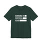 T-Shirt RUNNING ON COFFEE & ADHD – Funny ADHD T-Shirt for Adults