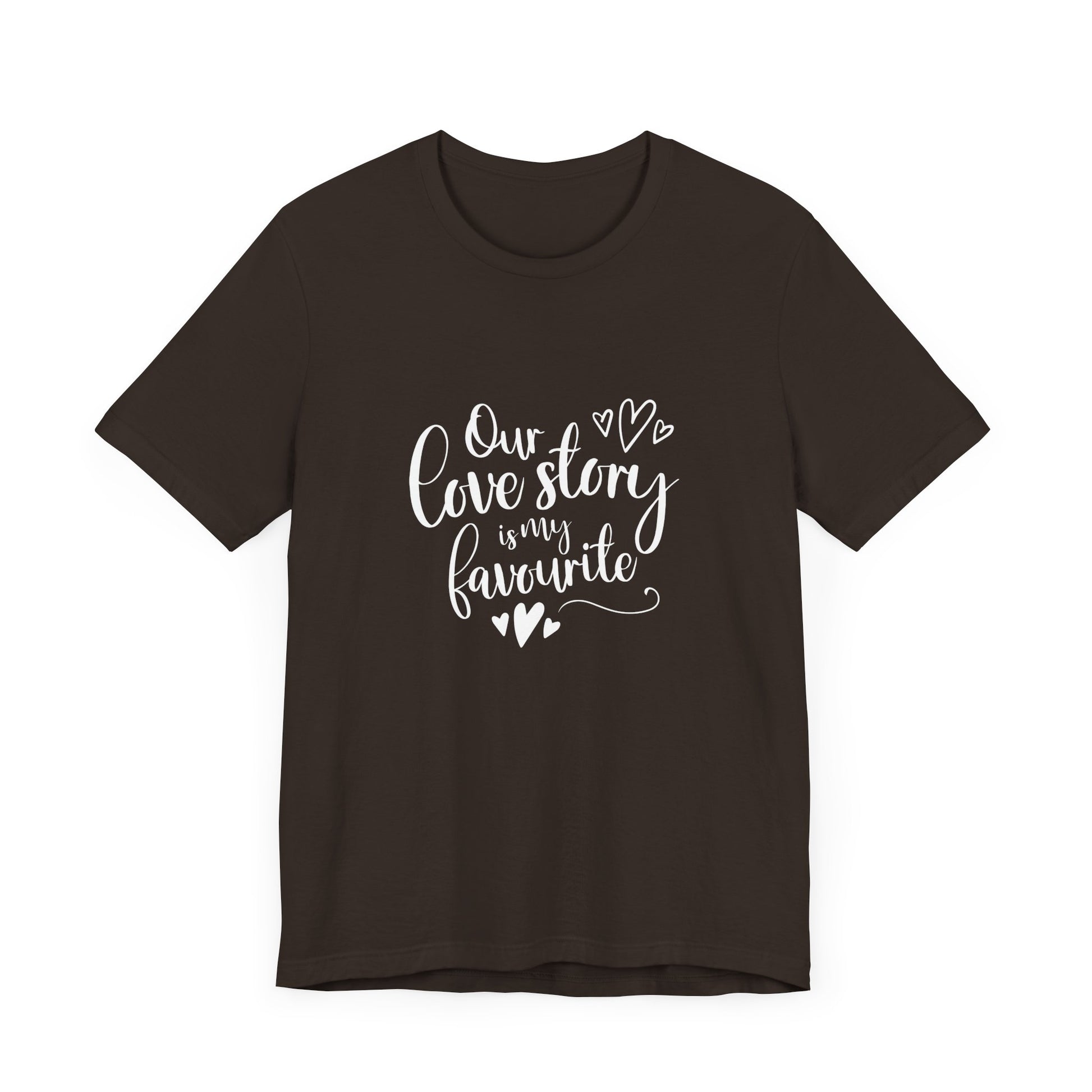 Couples Gift Shirt – Our Love Story Is My Favorite Tee