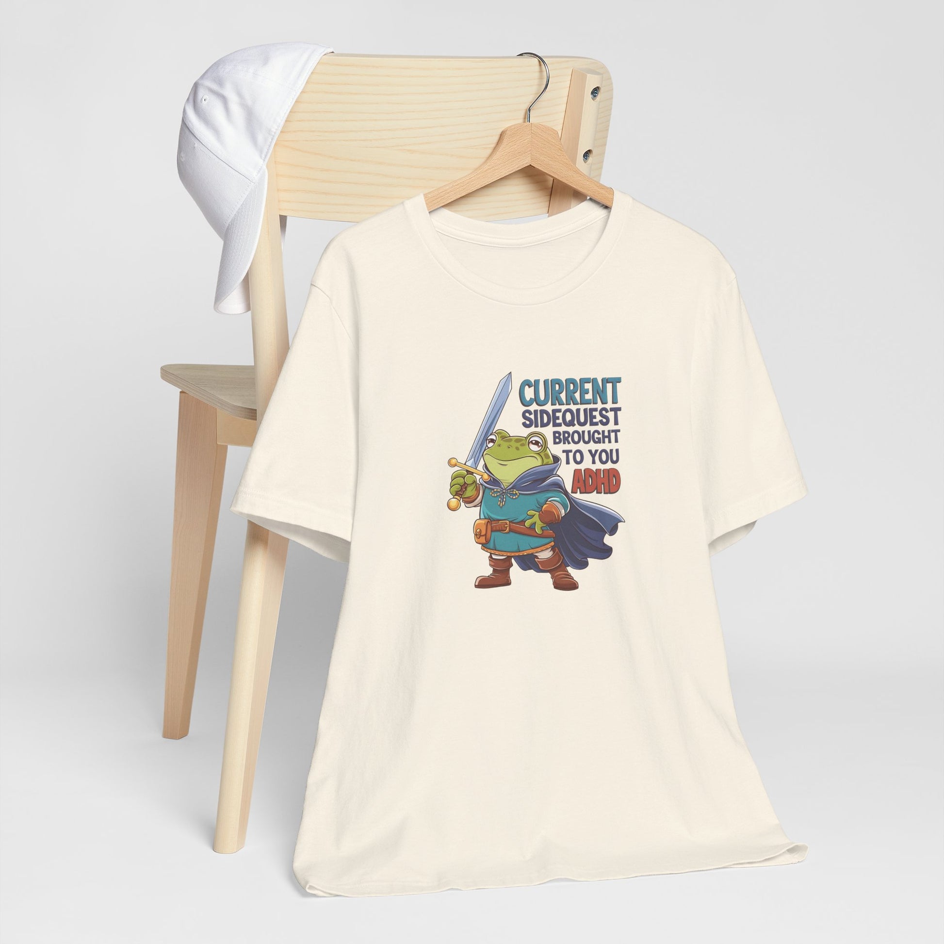 T-Shirt CURRENT SIDEQUEST BROUGHT TO YOU BY ADHD - ADHD T Shirt Funny