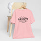 T-Shirt Cast All Your Anxiety on Him Anxiety Shirt – Christian Bible Verse Tee