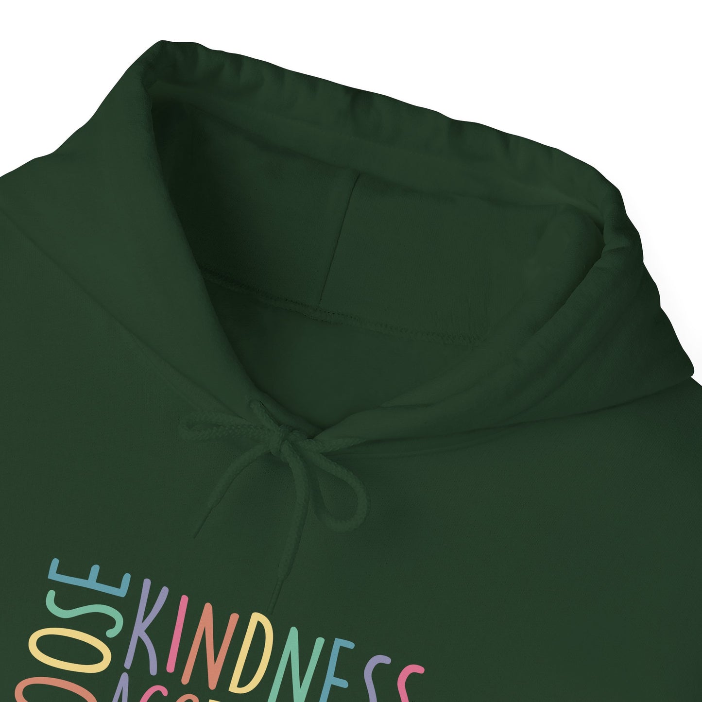 CHOOSE KINDNESS Hoodie – Colorful Inclusion & Acceptance Design