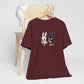 T-Shirt ME vs ANXIETY Rabbit Shirt – Funny Anxiety Shirt for Animal Lovers