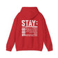 Stay, You Matter – Mental Health Matters Hoodie With Back Print