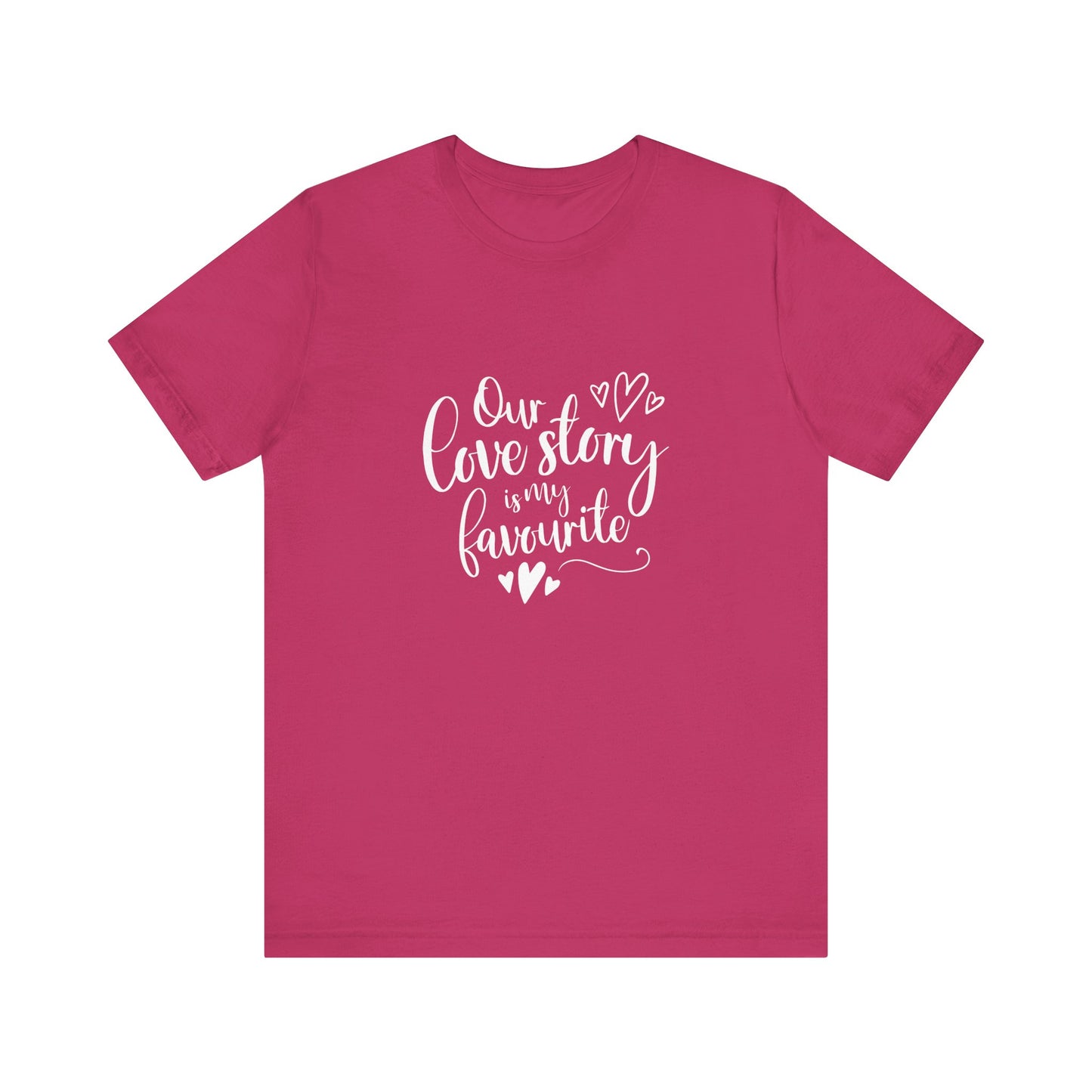 Berry Couples Gift Shirt – Our Love Story Is My Favorite Tee