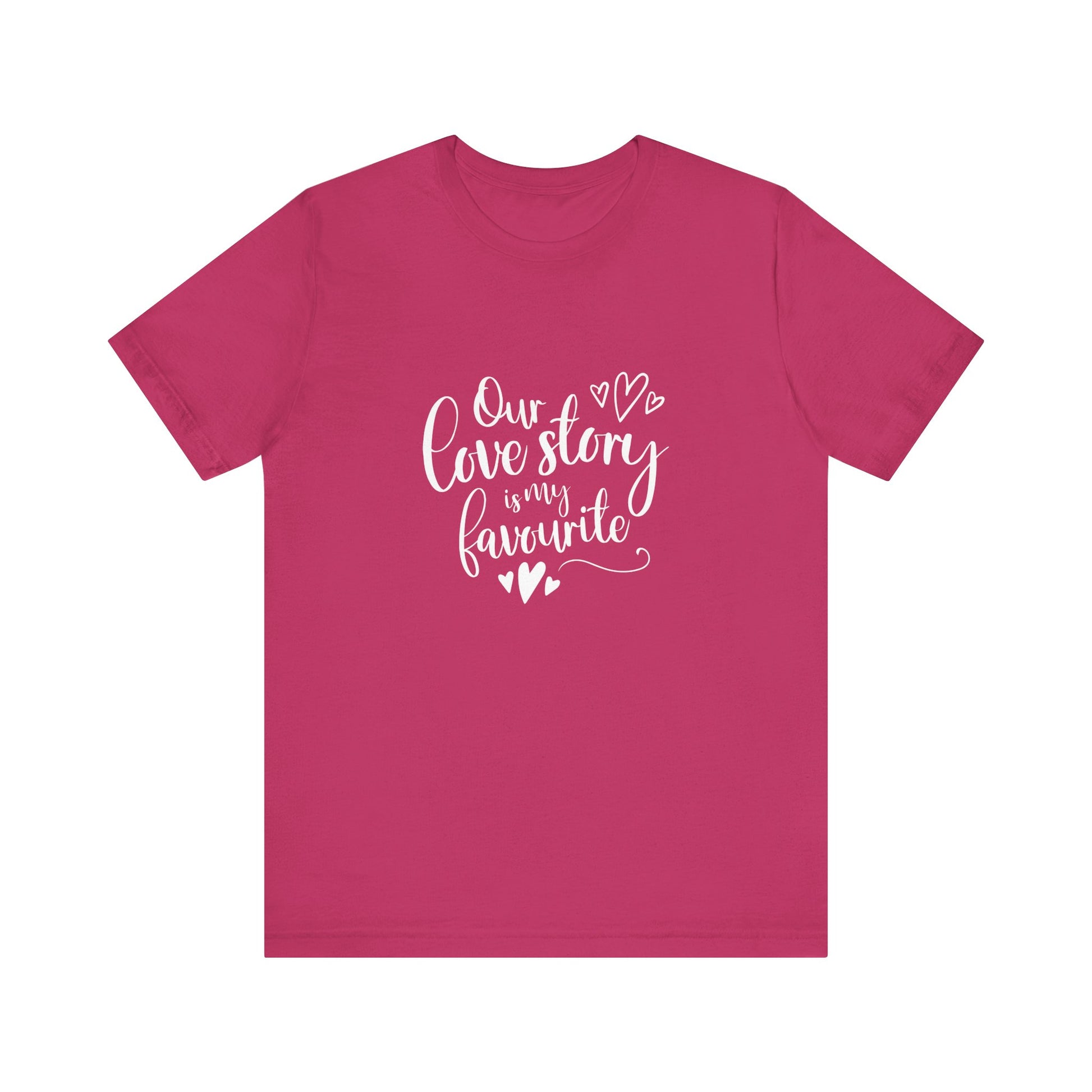 Berry Couples Gift Shirt – Our Love Story Is My Favorite Tee