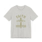 Empowering Message Tee – Faith Over Fear Shirt for Men & Women