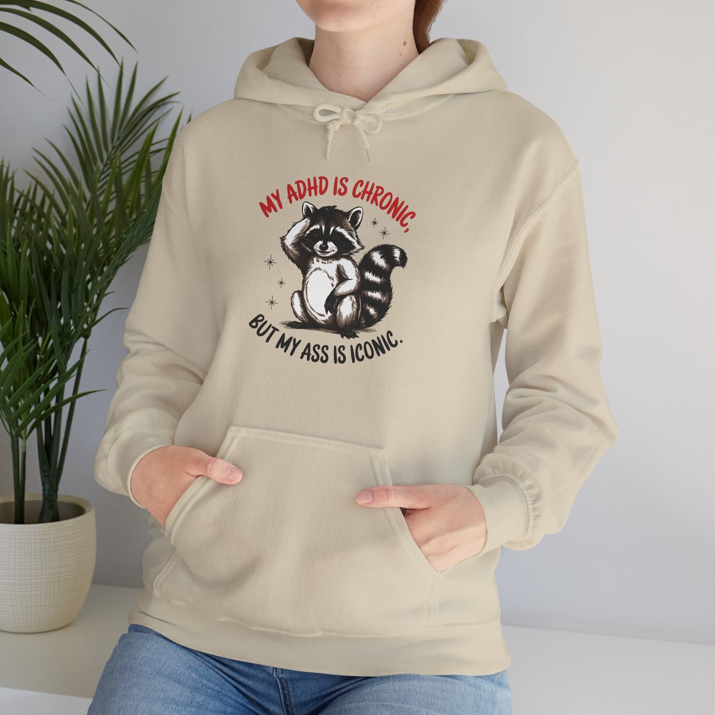 Hoodie My ADHD Is Chronic Hoodie – Funny ADHD Graphic Hoodie