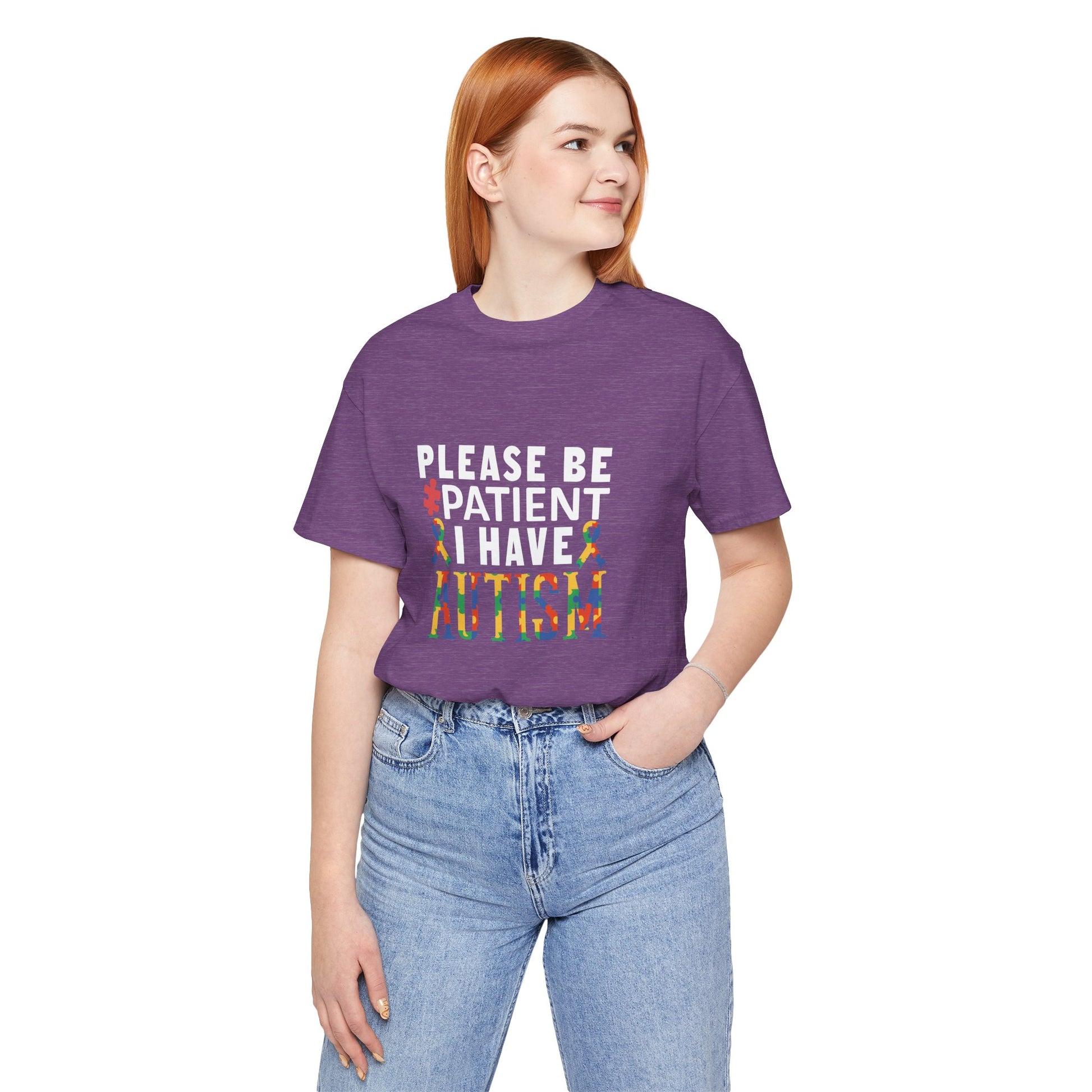 T-Shirt Please Be Patient I Have Autism Shirt