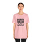 T-Shirt Sorry, Brain on AutoPilot Shirt – Funny Neurodivergent Graphic Tee