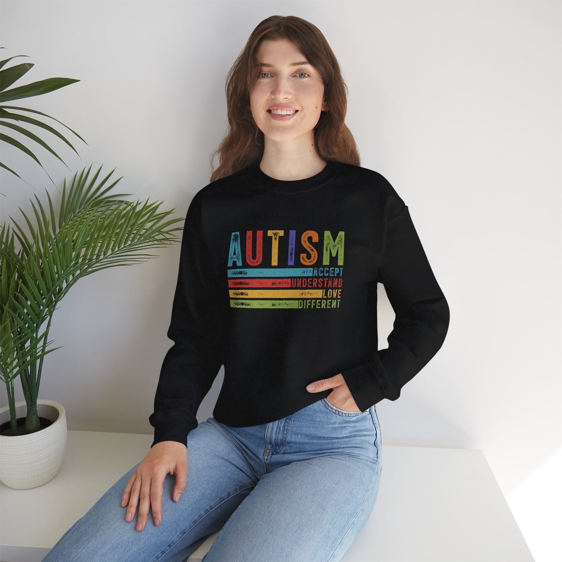 Sweatshirt AUTISM Accept Understand Love Supportive Awareness Sweatshirt