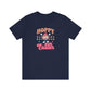 Navy Pop Culture Easter Shirt – Hoppy Easter Tee for Women
