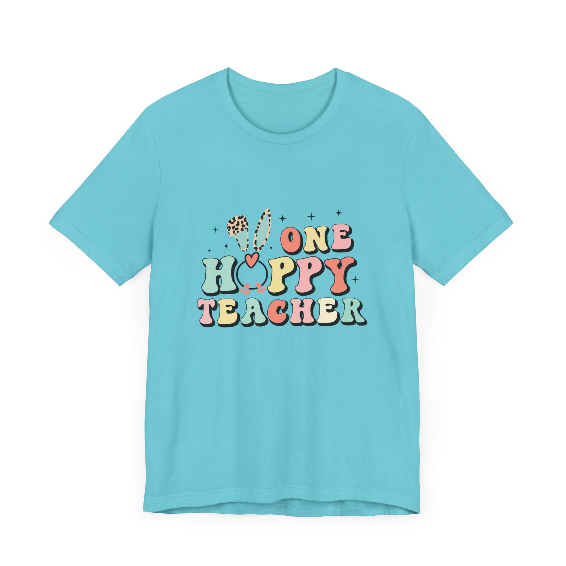 Teacher Easter Shirt – One Hoppy Teacher Bunny Tee