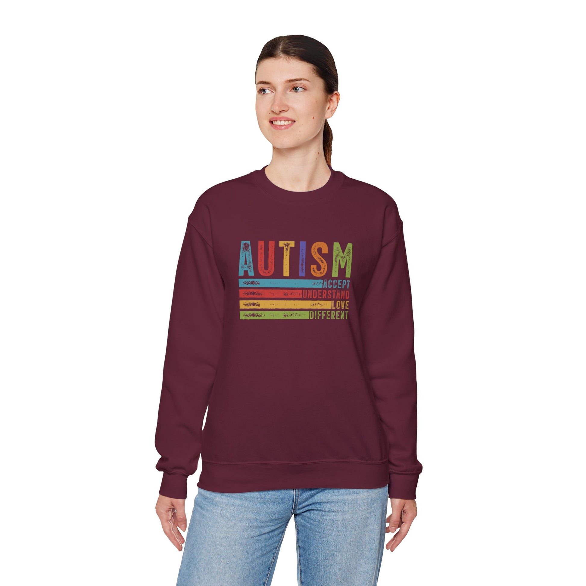 Sweatshirt AUTISM Accept Understand Love Supportive Awareness Sweatshirt