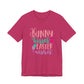 Cute Easter Shirt – Bunny Kisses & Easter Wishes Tee for Women | Family Easter Tee