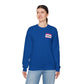 Sweatshirt Hello, I'm Anxious Nametag Sweatshirt for Socially Anxious Women