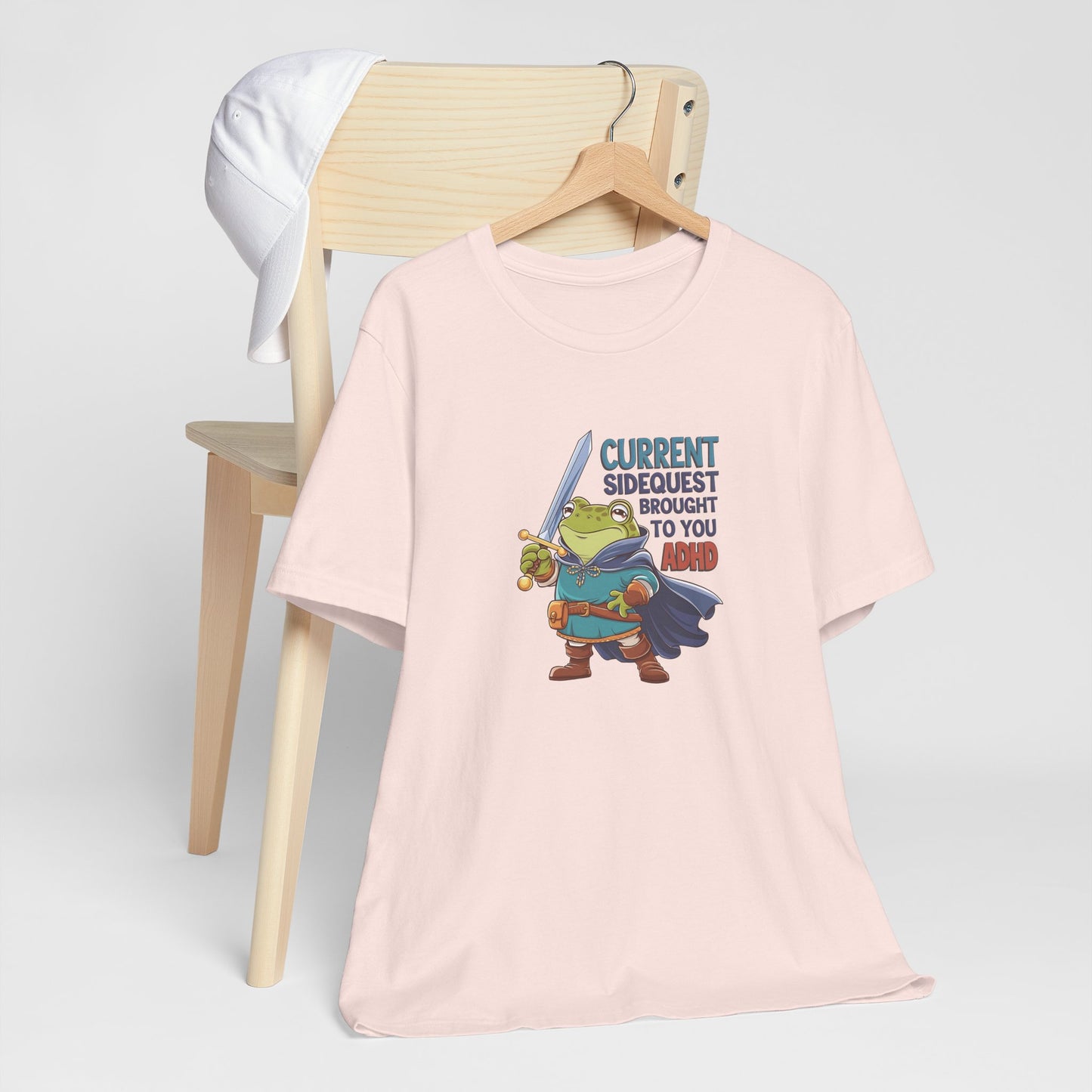 T-Shirt CURRENT SIDEQUEST BROUGHT TO YOU BY ADHD - ADHD T Shirt Funny
