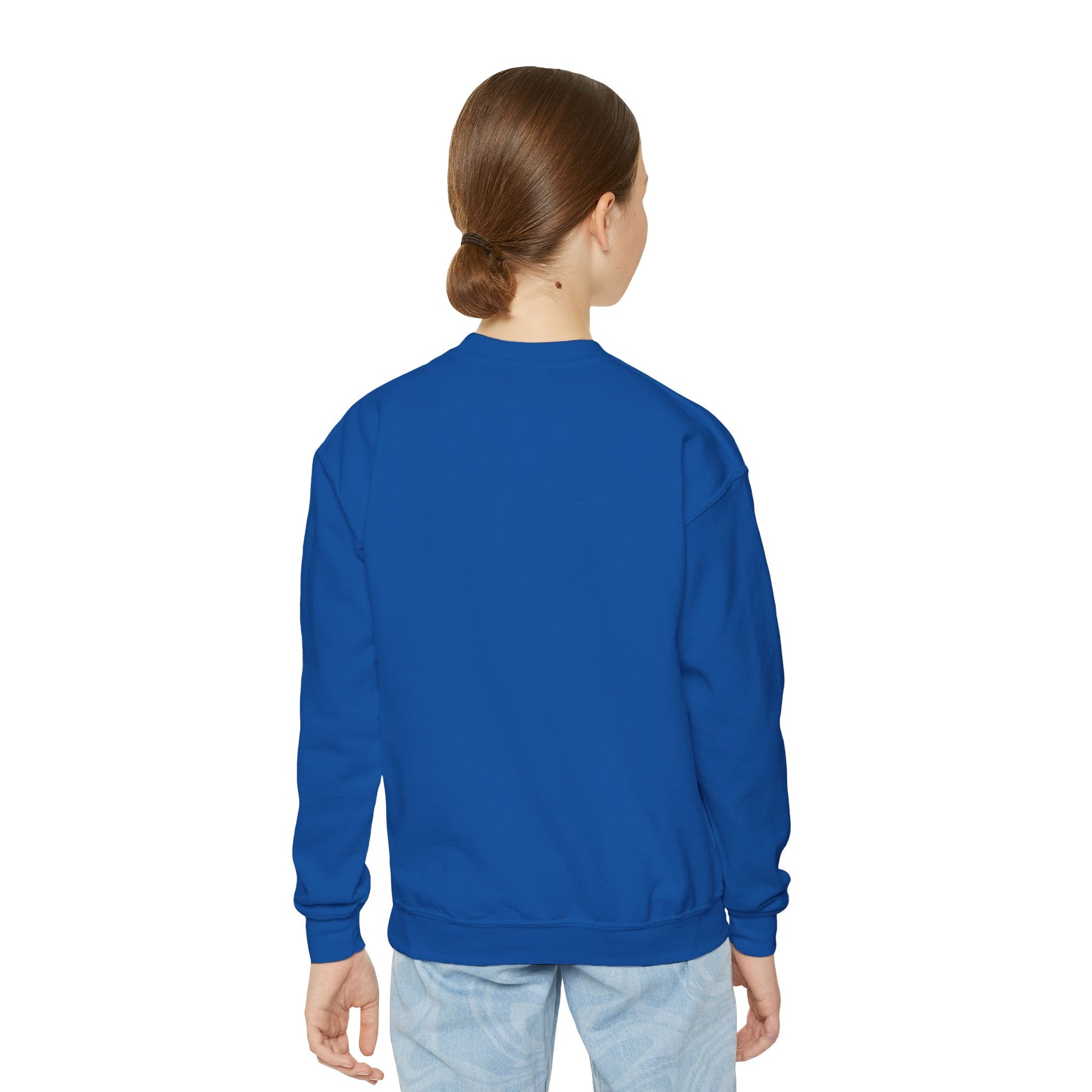 Egg-cited for Easter Kids Sweatshirt | Funny Easter Sweatshirt