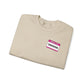 Sweatshirt Hello, I'm Anxious Nametag Sweatshirt for Socially Anxious Women