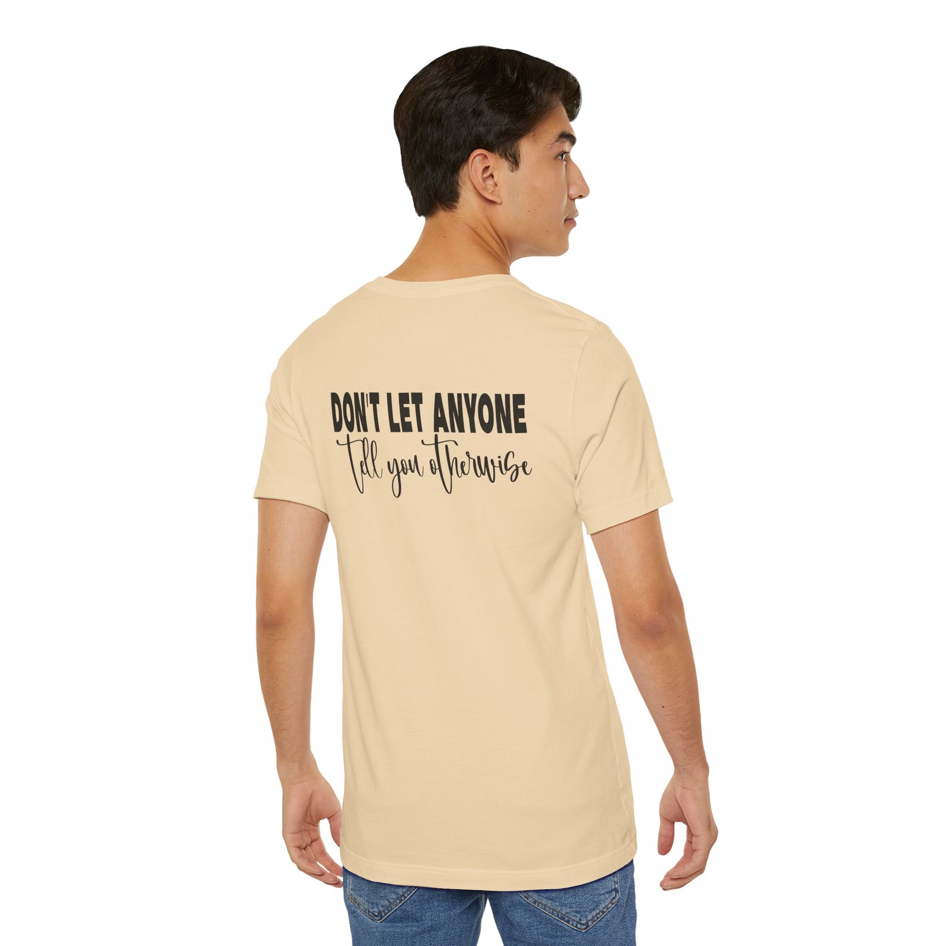 You Are Enough – Soft Cream You Are Enough Shirt for Mental Health Support