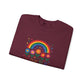 Sweatshirt It's Okay to Be Different Rainbow Autism Awareness Sweatshirt