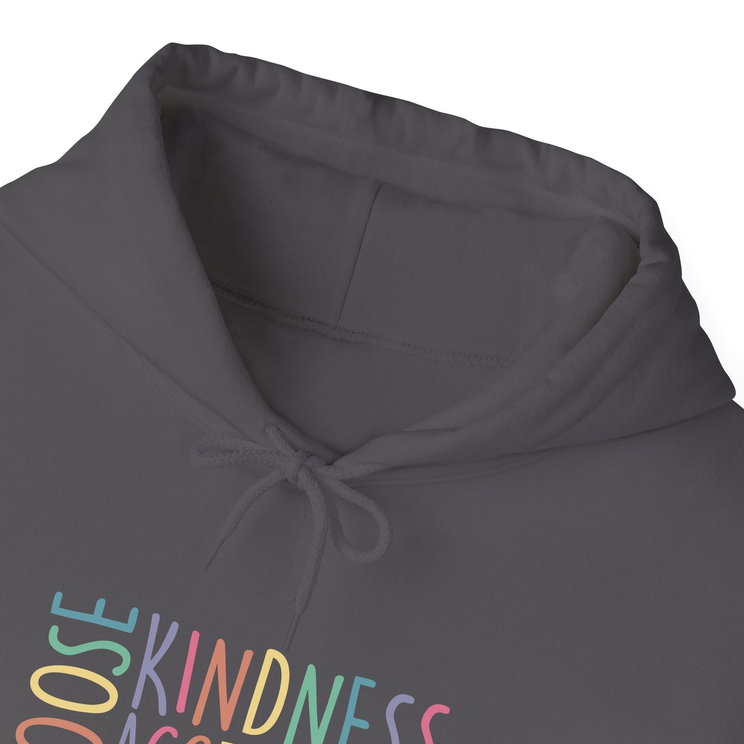 CHOOSE KINDNESS Hoodie – Colorful Inclusion & Acceptance Design