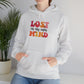 Hoodie LOST in my own MIND Hoodie – Retro ADHD Graphic Hoodie