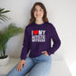 Sweatshirt I Love My Autistic Boyfriend Autism Sweatshirt for Women