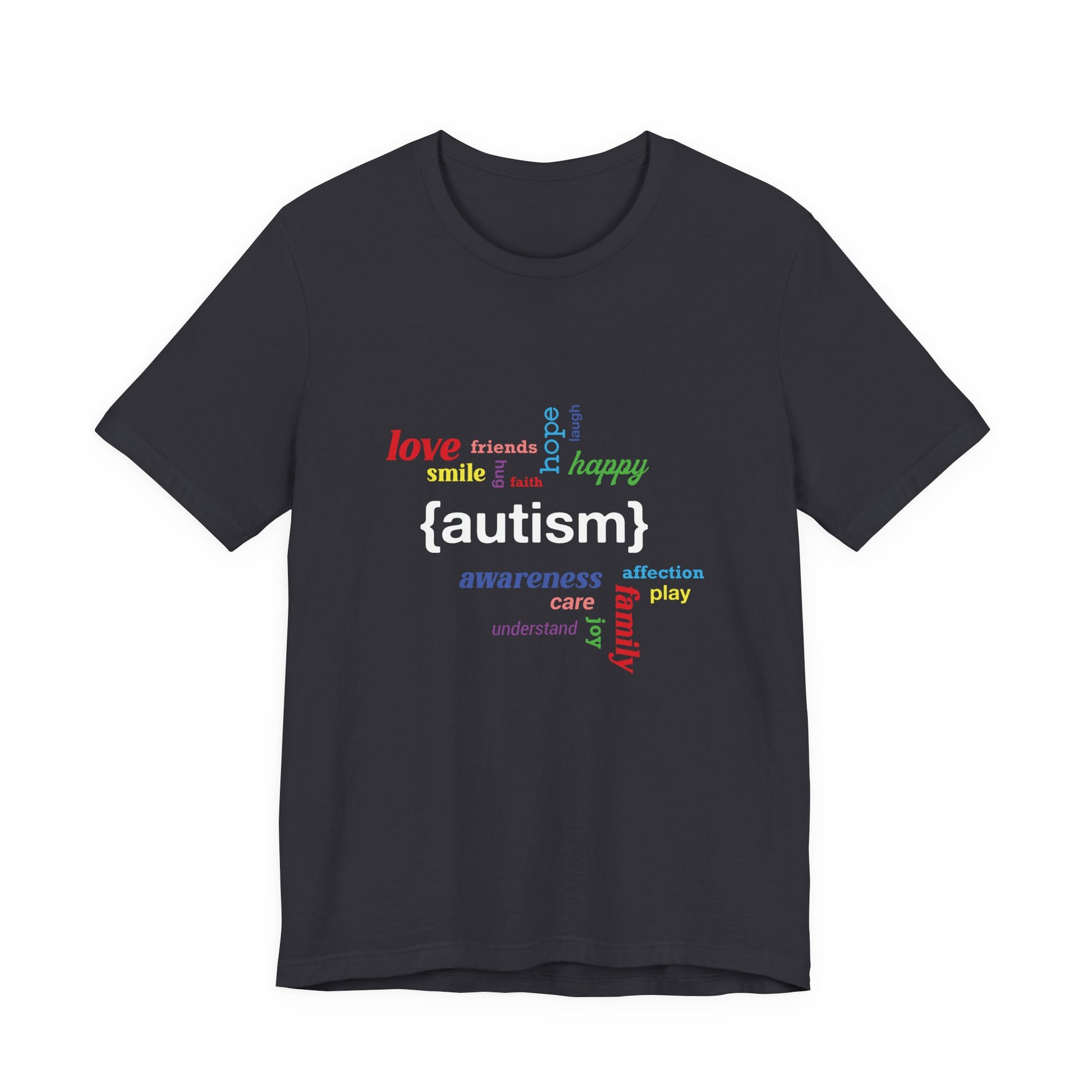 T-Shirt Love Friends Hug Faith Awareness [Autism] Subtle Autism T Shirt