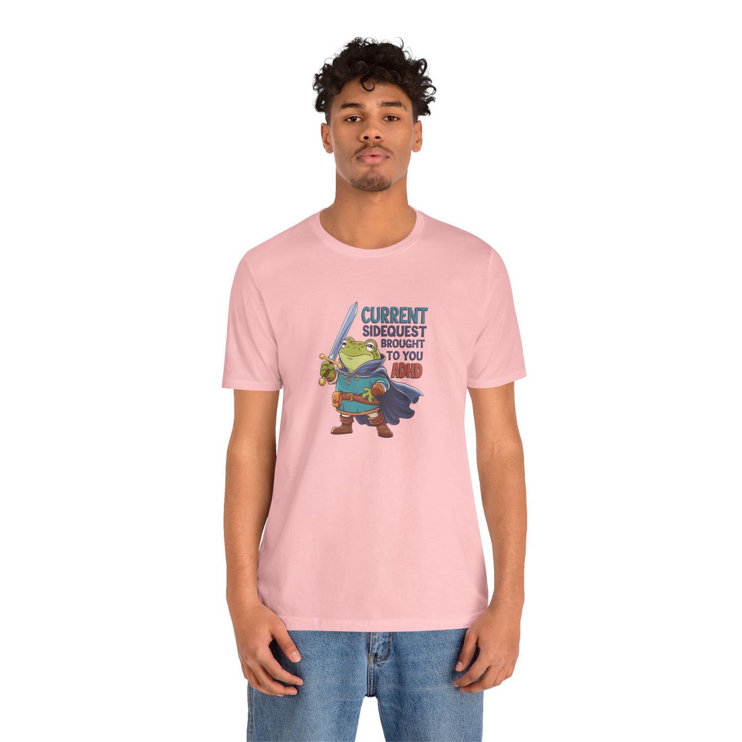 T-Shirt CURRENT SIDEQUEST BROUGHT TO YOU BY ADHD - ADHD T Shirt Funny