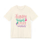Cute Easter Shirt – Bunny Kisses & Easter Wishes Tee for Women | Family Easter Tee