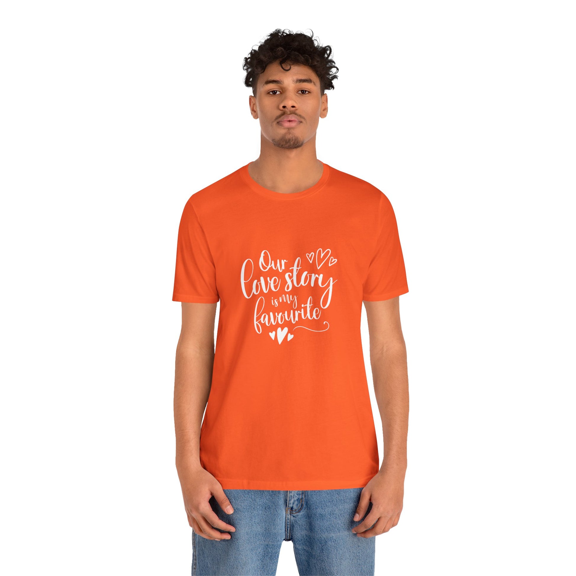 Couples Gift Shirt – Our Love Story Is My Favorite Tee