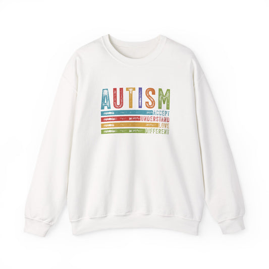 Sweatshirt AUTISM Accept Understand Love Supportive Awareness Sweatshirt
