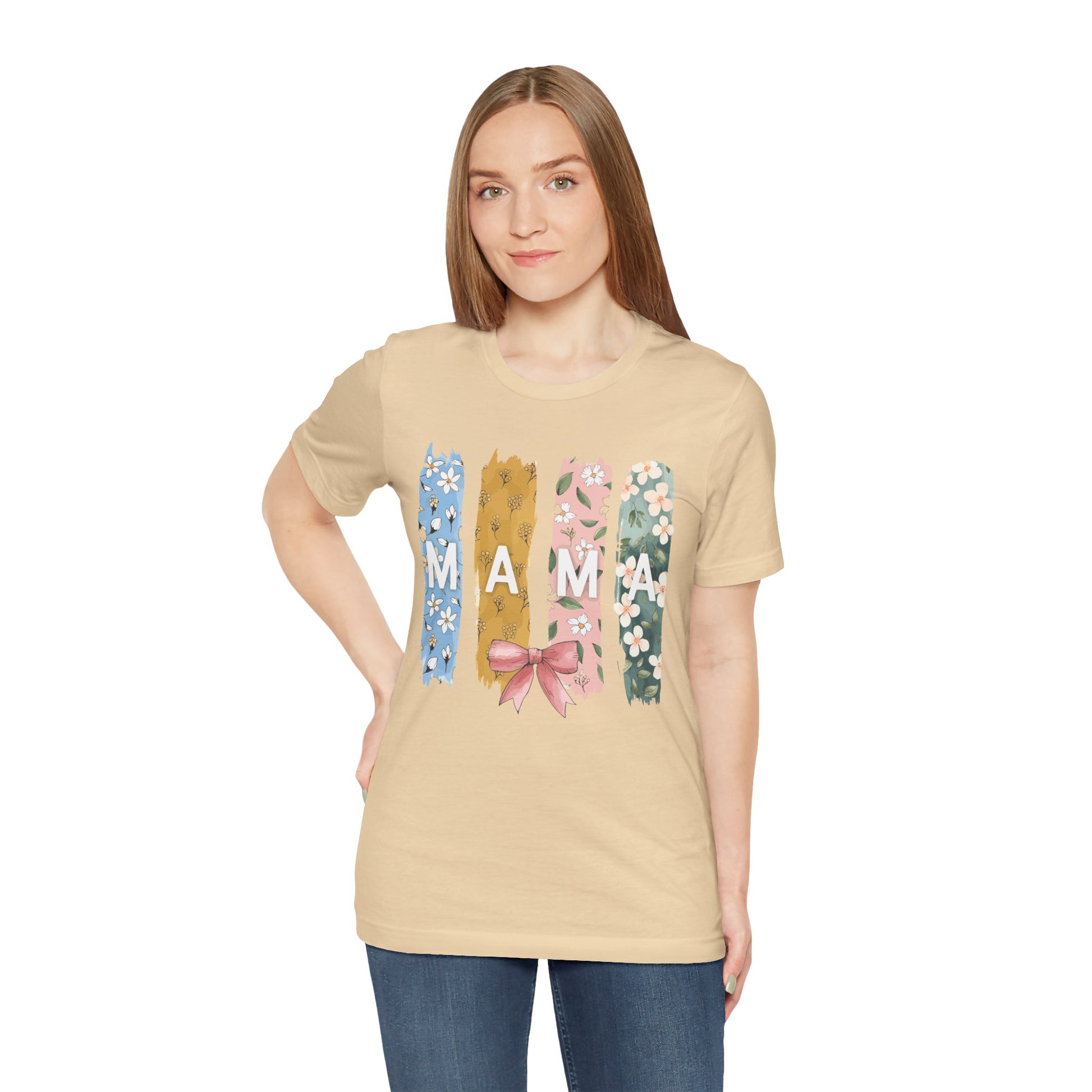 Mama – Colorful Floral Mom’s Day Shirt for Stylish Moms