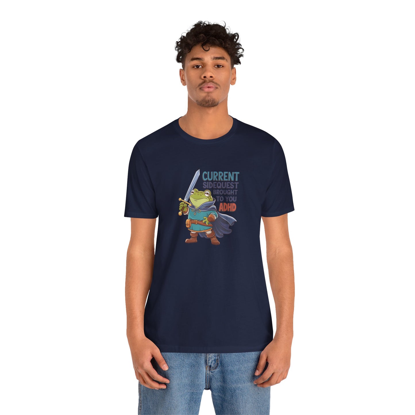 T-Shirt CURRENT SIDEQUEST BROUGHT TO YOU BY ADHD - ADHD T Shirt Funny