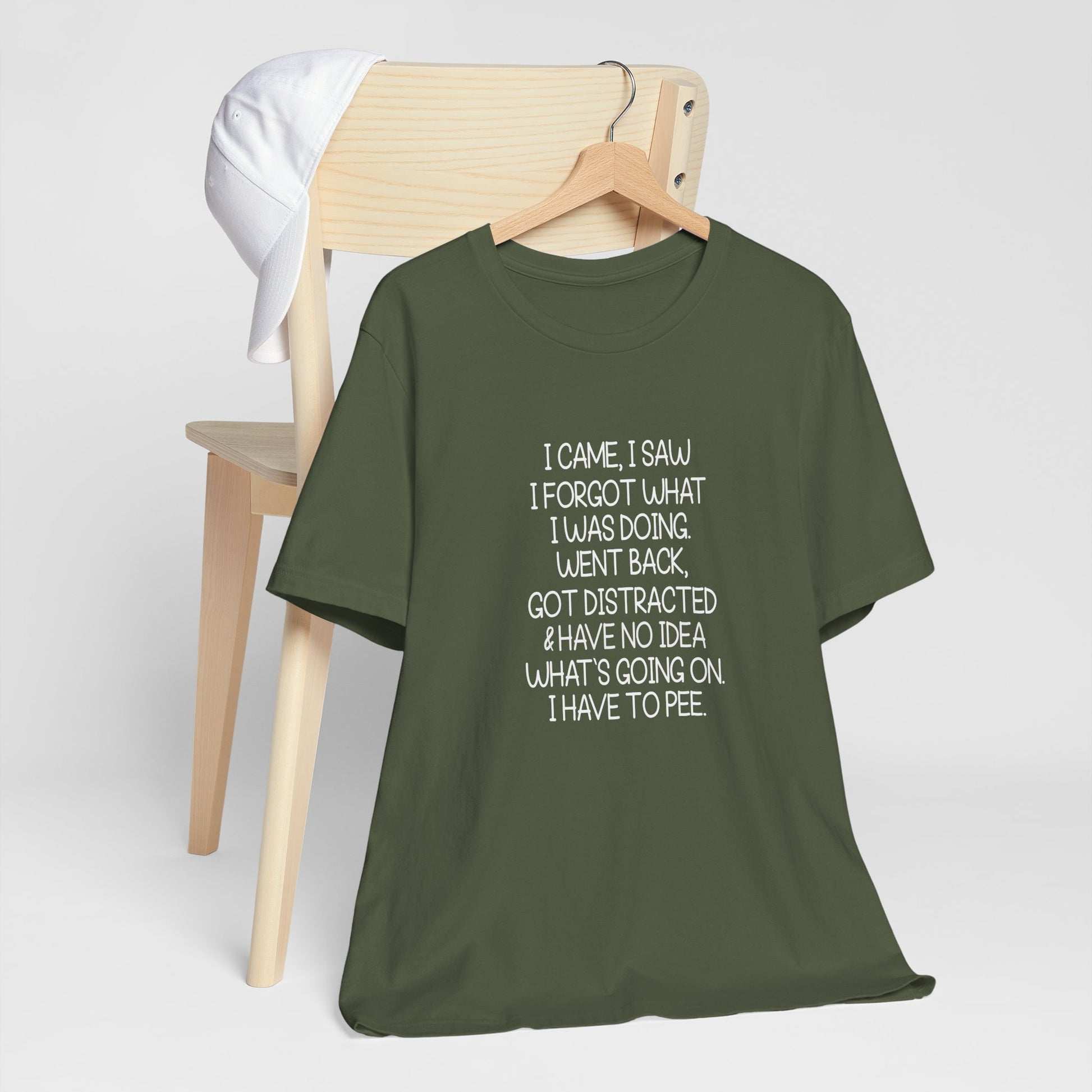 T-Shirt I Came I Saw I Forgot ADHD T-Shirt – Funny Distracted Shirt